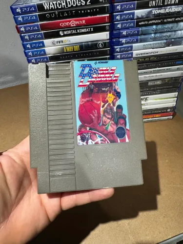Vendo Double Dibble Nes Nintendo original - semi novo 