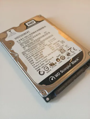 HD 250GB - WD Scorpio Black