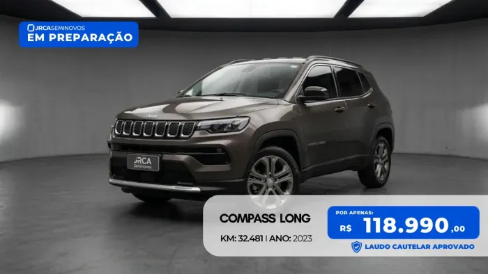 Jeep Compass Long. T270 1.3 TB 4X2 Flex AUT 2023