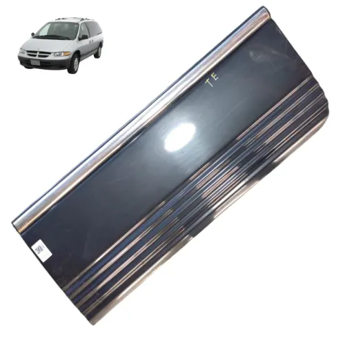 Friso Porta Traseira Esquerda Chrysler Grand Caravan 99 2000 Azul-escuro