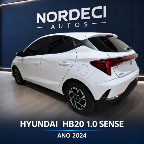 Hyundai HB20 Sense Plus1.0 Flex 12V Mec. 2024