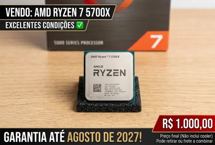 Processador Ryzen 7 5700X