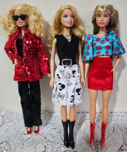 Boneca Barbie - lote