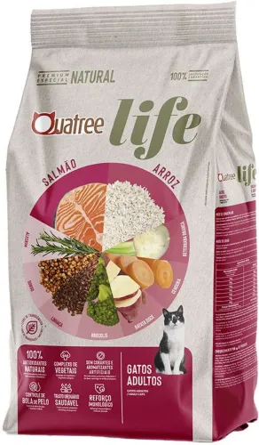 Quatree Life Gato Salmão 20KG