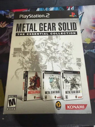 Metal gear solid the essential coleção ps2 original