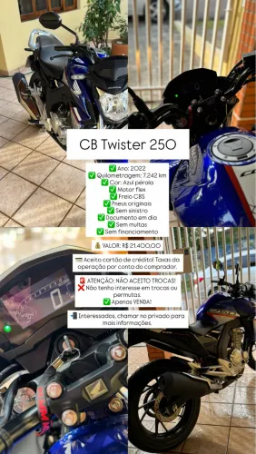 CB Twister 250 Honda