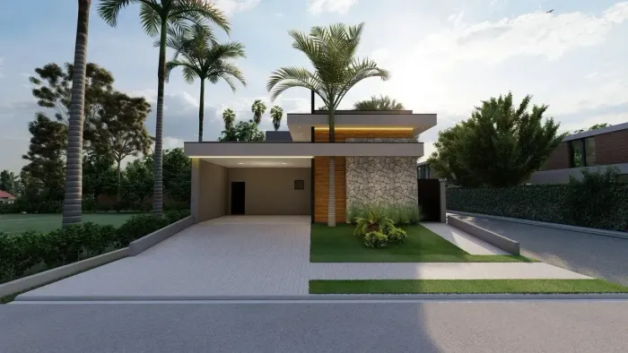 Casa térrea à venda no Condomínio Villa Bella Siena no Jardim América em Paulínia - SP