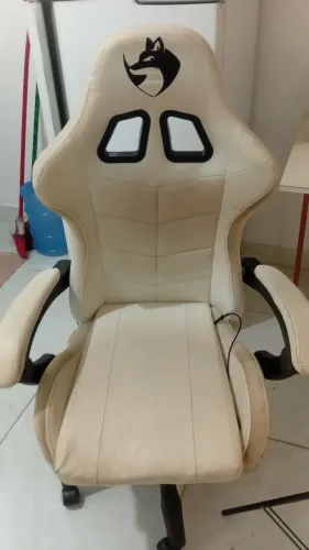 cadeira gamer branca