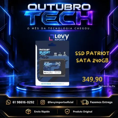 SSD Patriot Sata 240GB Burst Elite