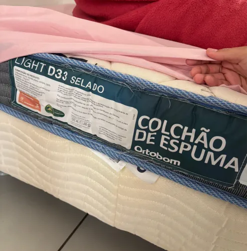 Cama box solteiro Ortobom