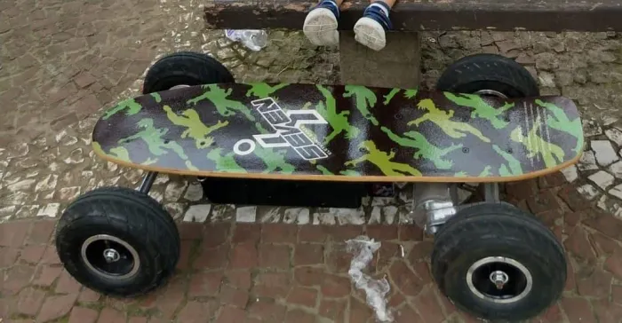 Skate elétrico 800w seven