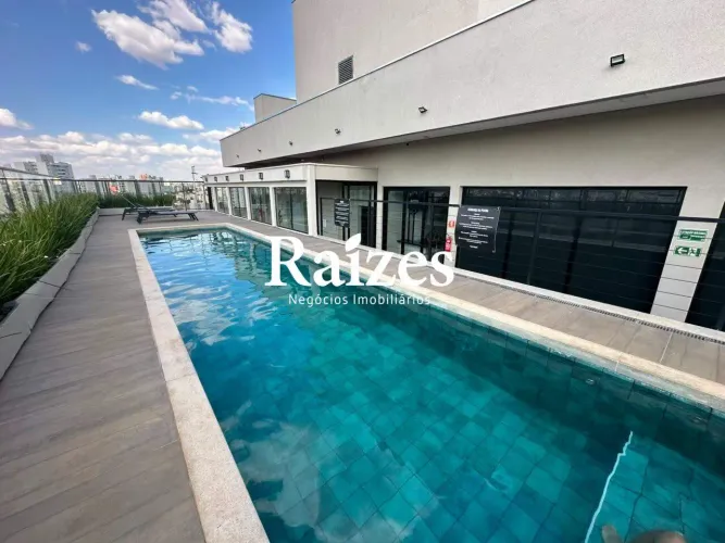 Studio moderno de 33m2 para locação no Edifício Actual House, no bairro Santa Mônica, em U