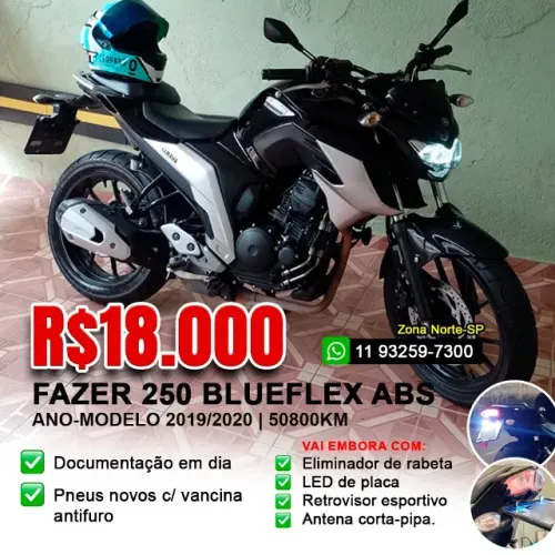 YAMAHA FAZER 250 Blueflex 2019/2020