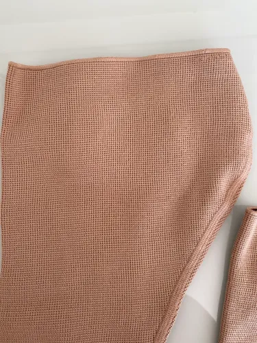 MEIA VENOSAN MALHA PLANA FLAT STRONG 30-40 MMHG 3/4 COR BEGE