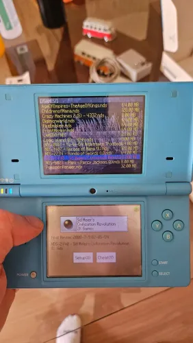 Nintendo DSi Azul - Completo na Caixa + R4 - Funcionando 100%
