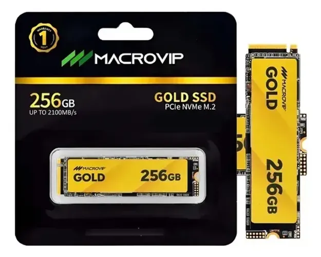Hd ssd m.2 Macrovip Nvme gold 256gb