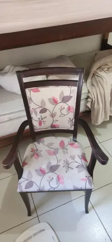 Conjunto de Cadeiras Melanie - Madeira Maciça - 2 unidades