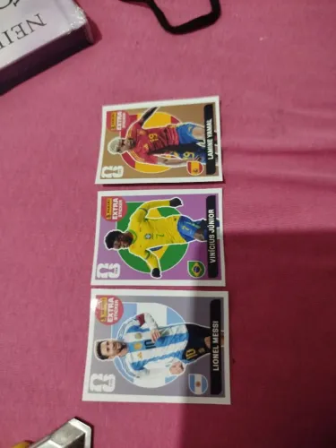 Figurinhas extra panini