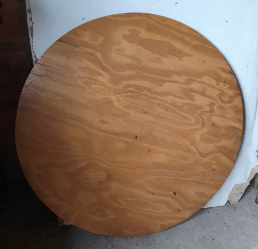 Tampo de mesa redondo