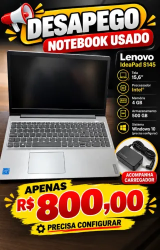 Desapego notebook usado