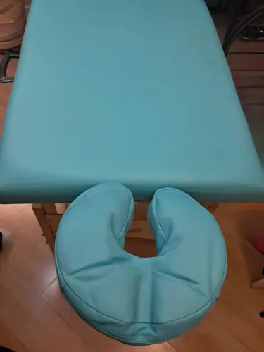 Maca Portátil Antares Maleta Regulagem De Altura 80cm Spa Cor Verde Bianchi