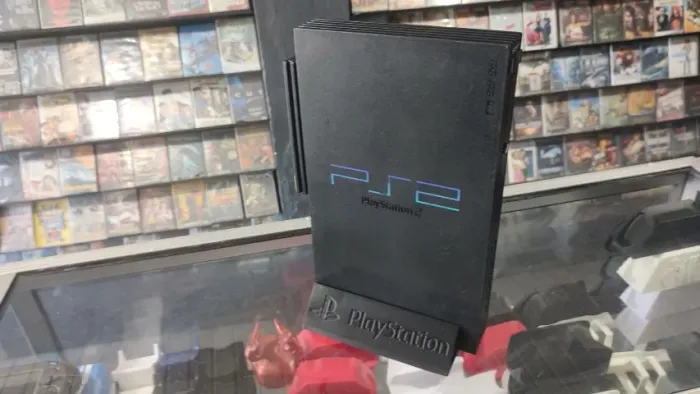 PS2 PHAT L2 DESBLOQUEADO HD 500GB CHEIO DE JOGOS 2 CONTROLES E CABOS