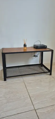 Mesa de centro estilo industrial 
