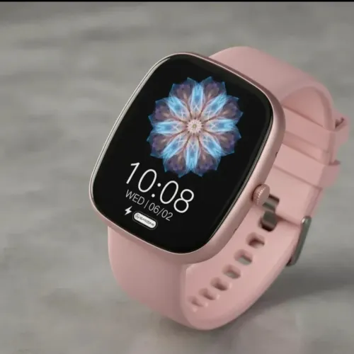 Relógio Smartwatch Easy 45mm cores disponíveis Rosa e Preto