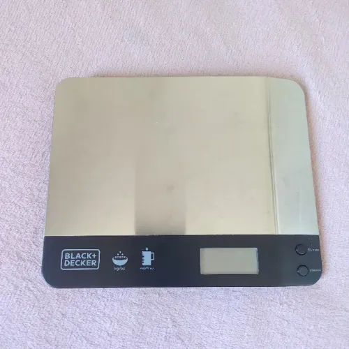 Balança de Cozinha BLACK DECKER Cinza BC500