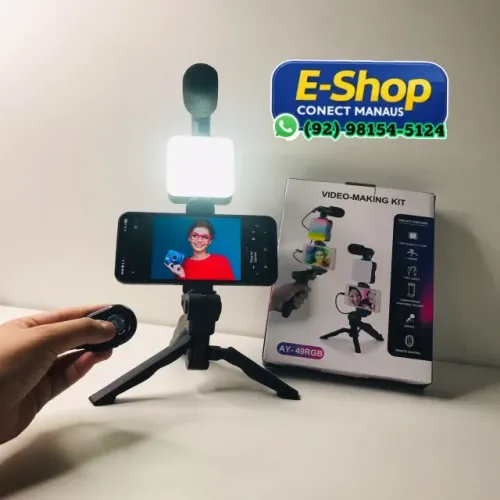 Kit De Luz De Reforço RGB Profissional