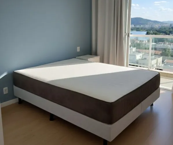 Cama Box casal conjugada em espuma D33.Entrego