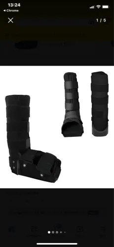 Botas ortopédicas ajustável