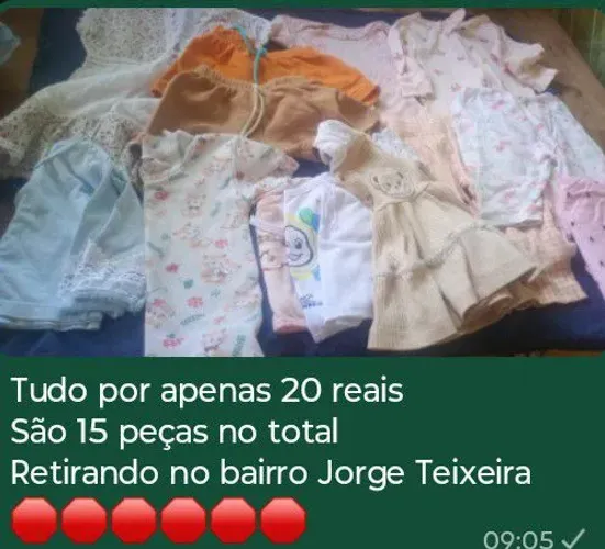 Roupas bebê menina 