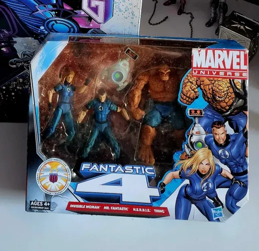 Pack Quarteto Fantástico Dc Universe