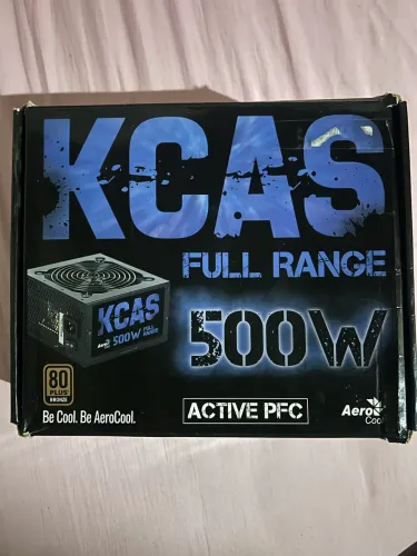 Fonte Aerocool KCAS 500W 80 Plus Bronze