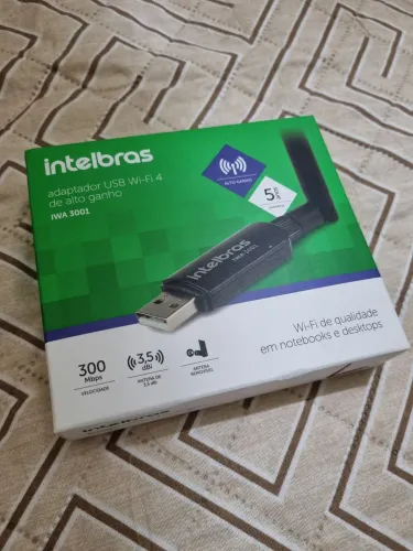 Intelbras adaptador wifi usb iwa 3001