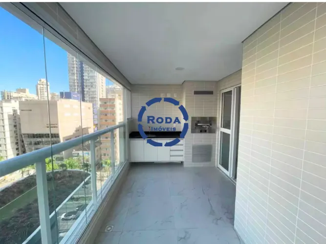Apartamento para Aluguel no Gonzaga em Santos (87m²) | R$ 7.500/mês