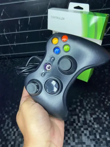 Controle xbox 360 com fio usb