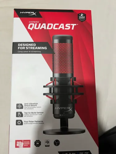 Microfone Hyperx Quadcast
