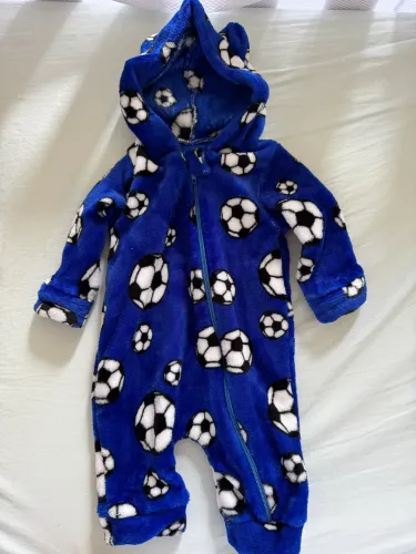 Roupas Bebe 02 macacão peluciado - NOVO