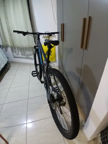 Bicicleta Mountain Bike TSW Ride R29 cinza e azul