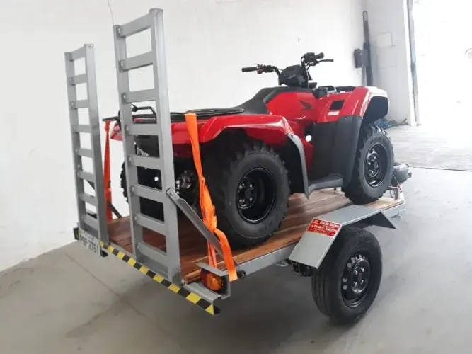 Carretinha para quadriciclo Simples | Novo