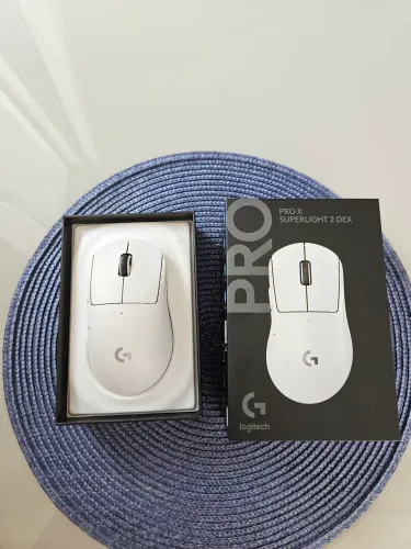 Mouse LOGITECH G PRO X SUPERLIGHT 2 DEX Branco