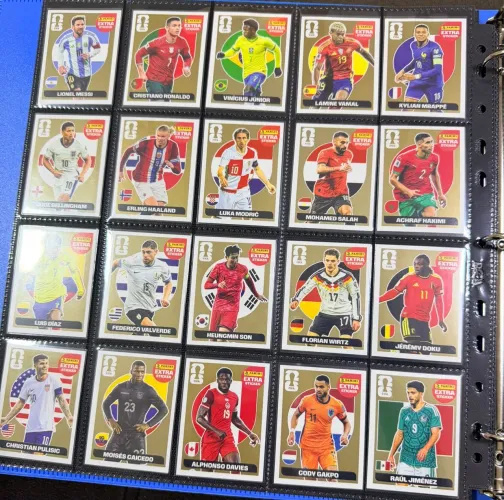 Kit Legends Copa do Mundo 2026 - Ouro Completa