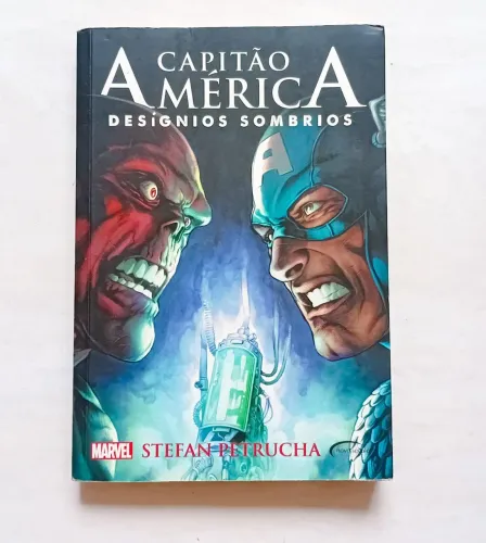Livro Capitão América: Desígnios Sombrios 2018
