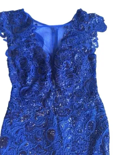Vestido Azul Feminino Elegante | Ótimo Estado