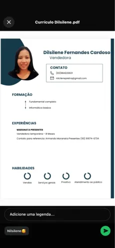 Proucuro vaga de trabalho