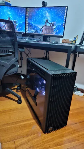Gabinete ASUS ProArt PA602 + Water Cooler Arctic Liquid Freezer III 420mm