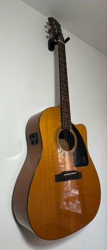 Violão Aço Epiphone AJ-100 com captador Double X2 S1 Pro - Efeitos Reverb, Chorus e Delay
