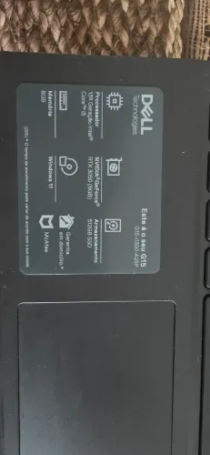 NOTEBOOK GAMER DELL G15